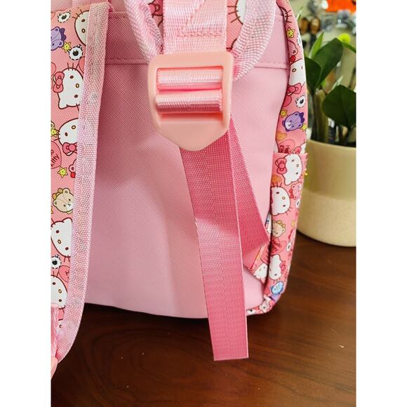 Girl Hello Kitty Cartoon Small Backpack Satchel Shoulder Bag Gift Student 12X11 - Picture 8 of 10